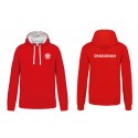 DUC Athlétisme - Sweat-shirt Homme Rouge Logo