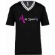 M LE SPORT Tee Shirt University Noir 